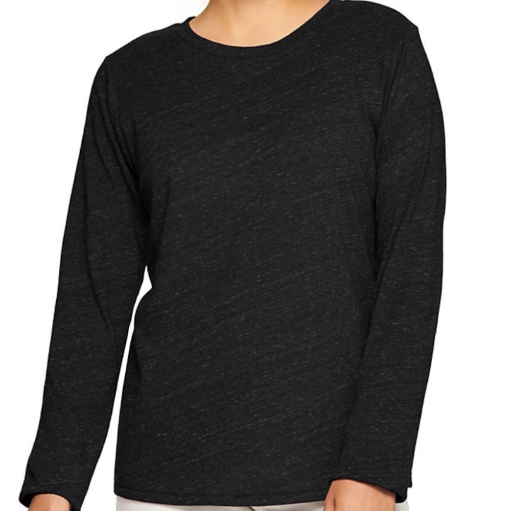 Woman’s Sonoma Goods For Life Long Sleeve Crewneck Tee -Black